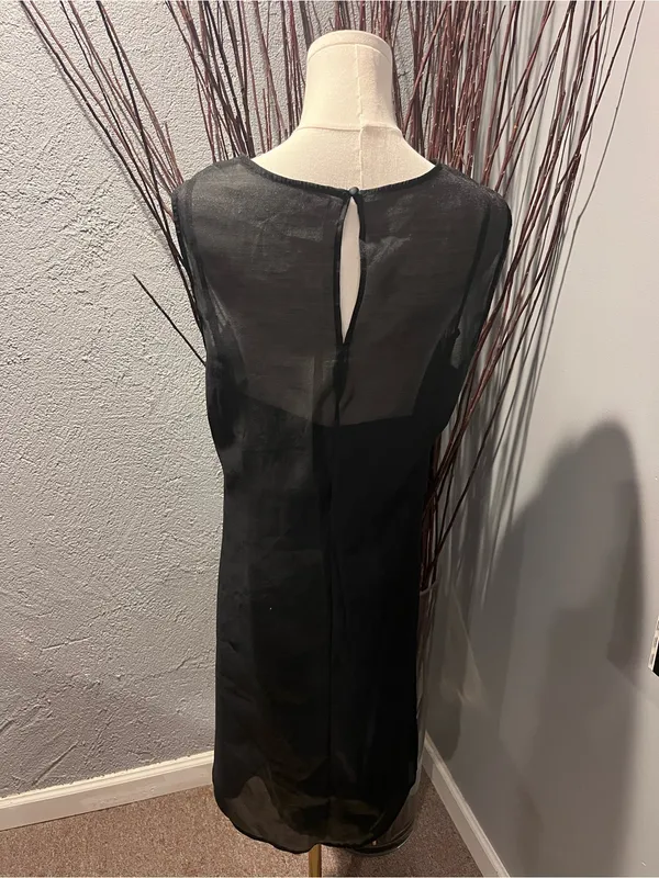 🌺A New Day Black Organza Shift Dress Size Xxl Nwt🌺 - Image 4