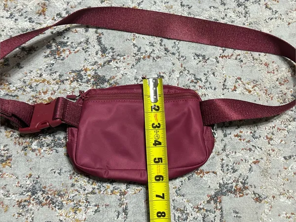 Lululemon Wear Everywhere Belt Bag 1L Burgundy maroon - Image 5