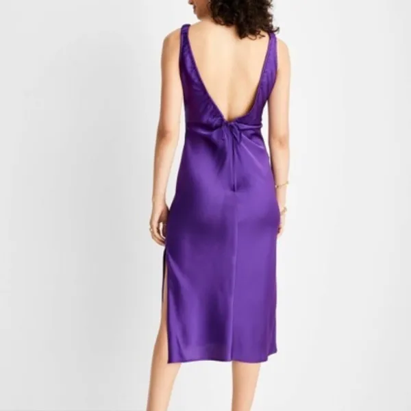 Women's NWT Strappy V-Neck Midi Slip Dress - Future Collective w/ Alani Noelle - Image 2