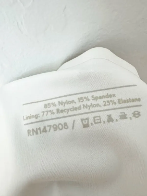 Outdoor Voices Dress Size Large White Exercise Athletic Tennis Prep Country Club - Image 8