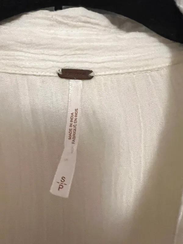 Free People Summer Stars Buttoned Top (S) - Image 2