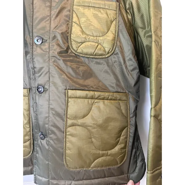 Free People x Alpha Industries Insulated Chore Coat Green Size XS‎ NWT - Image 8