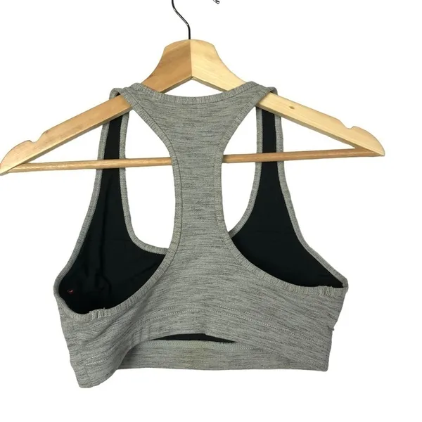 Lorna‎ Jane Light Gray Racerback Sports Bra S - Image 2