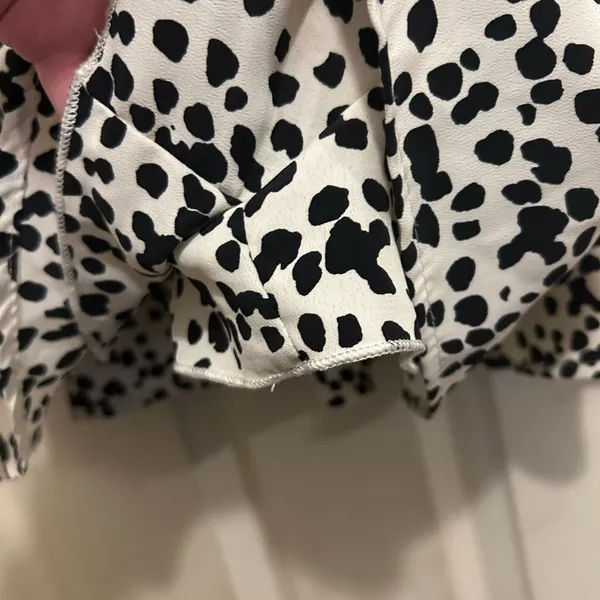 Altar'd State Black and White Polka Dot Skort - size L - Image 7