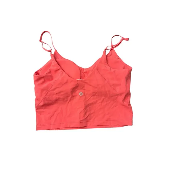 Lululemon Align Cropped Cami Tank Light Support A/B Cup Glaze Pink GLZP Sz 4 New - Image 2