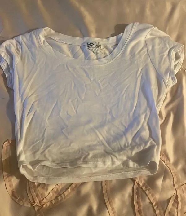 Mixology Cropped Scoop Neck Tee - Image 2