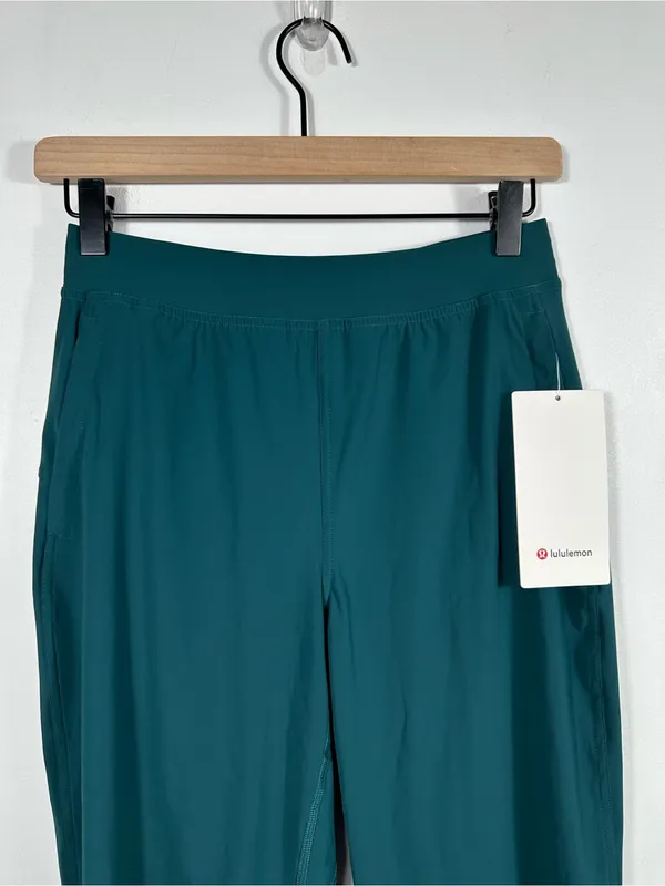 Lululemon Adapted‎ State High Rise Cropped Jogger 23 Size 4 Green NWT - Image 5
