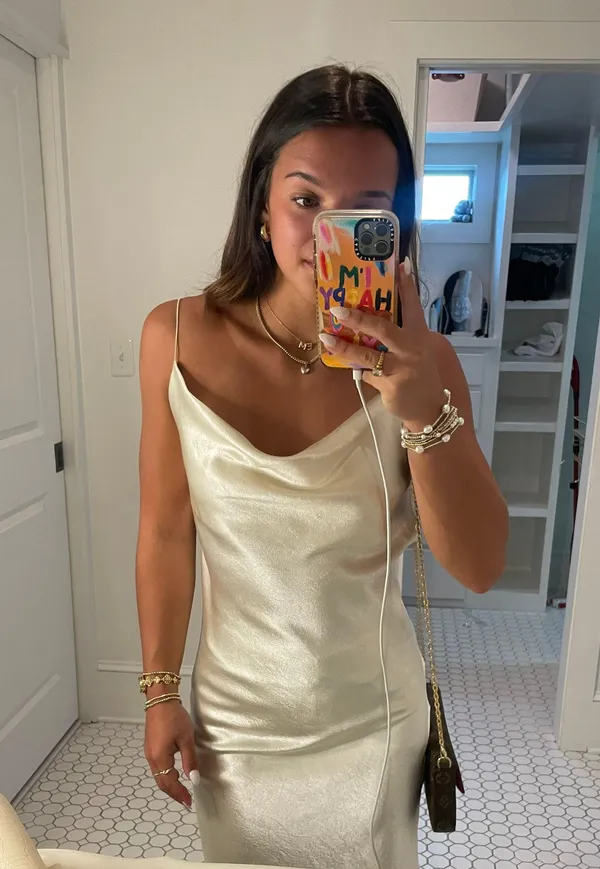 White Midi Dress - Image 3