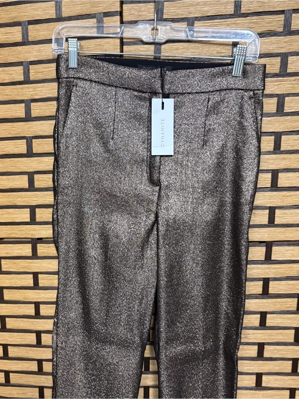 Dynamite bowe bronze dress pants size 6 - Image 3