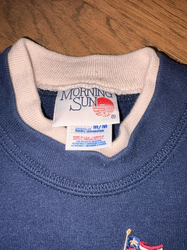 Vintage Morning Sun Patriotic Sweatshirt 🇺🇸 - Image 3