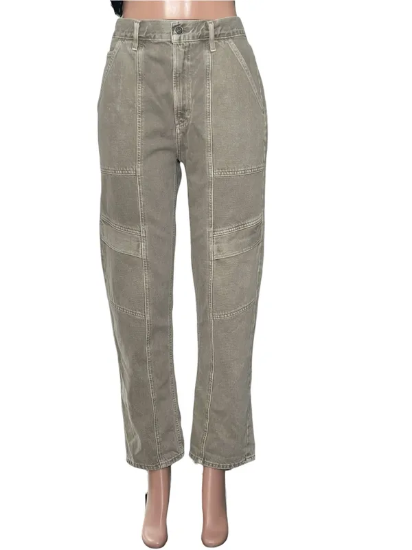 AGOLDE Cooper Cargo Jeans, Drab, 29” - Image 3