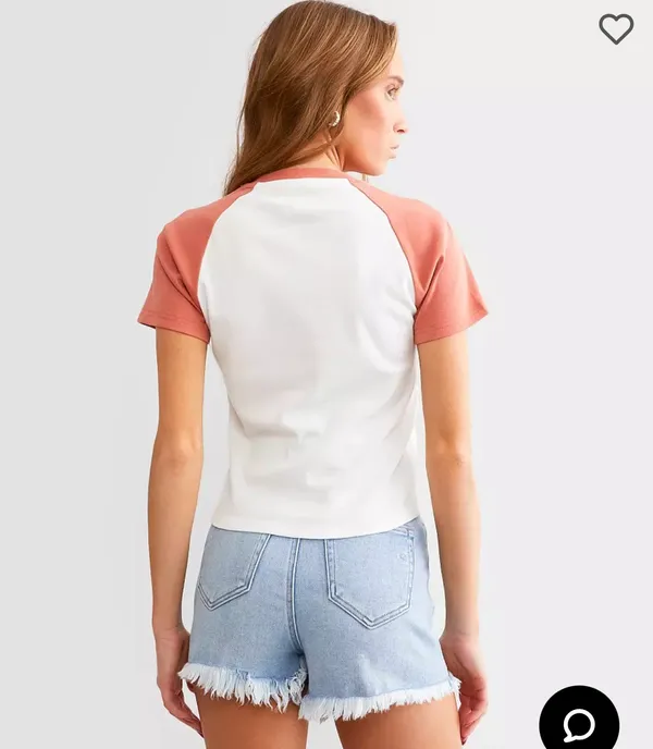 Colorado Springs Cropped Tee Size L - Image 2