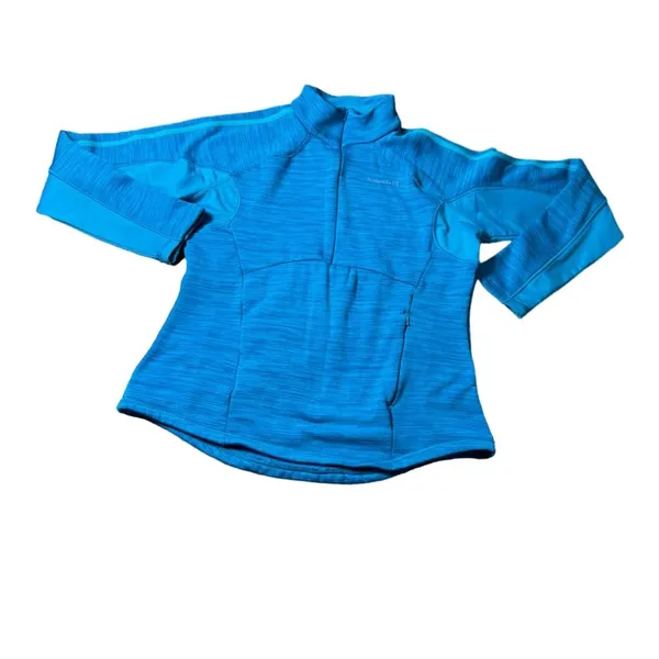 Avalanche Women's Blue Quarter-Zip Pullover Fleece Jacket Outdoor Active Wear‎ - Image 4