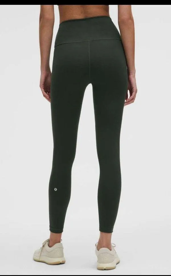 Lululemon Wunder Train High-Rise Tight 28"Rainforest Green Size 6 NWT - Image 2