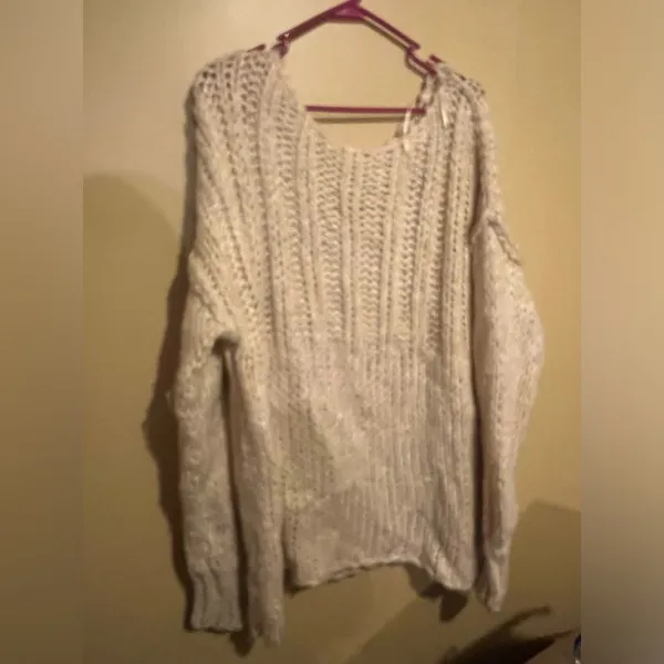 NWOT free people chunky knit sweater‎ small - Image 2