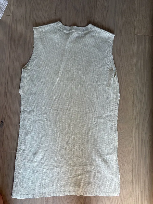 Uaneo 2 Piece Outfit Summer Knit Sweater Set Sleeveless Tunic top and short - Image 8