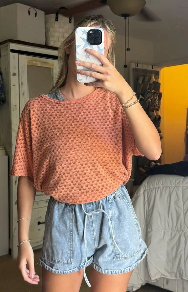 T shirt Orange - Image 2