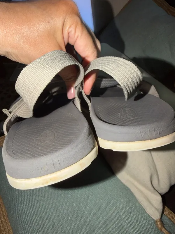 Chaco Women's Gray Strappy Sport Sandals - Image 6