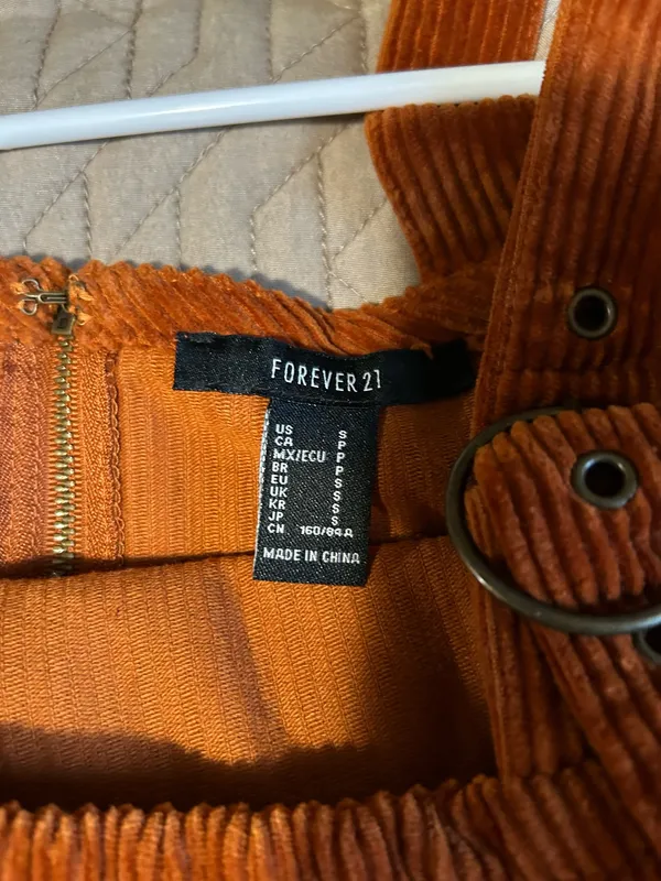 Forever 21 Corduroy Mini Dress - Image 3