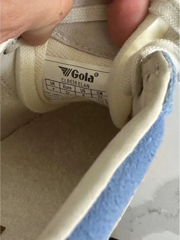 Gola Classics Women's Elan Sneakers Blue /White EU 37 - Image 7