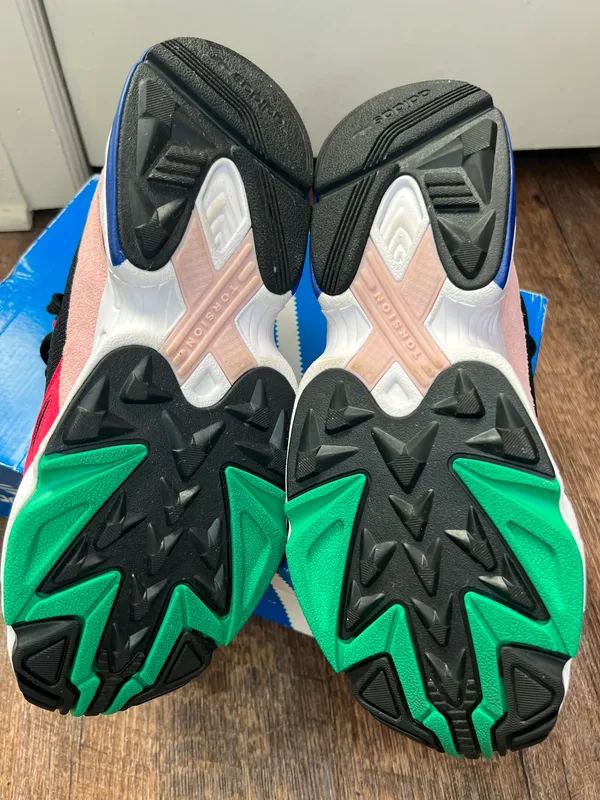 Adidas Falcon Core Black/Pink Sneakers - Image 9