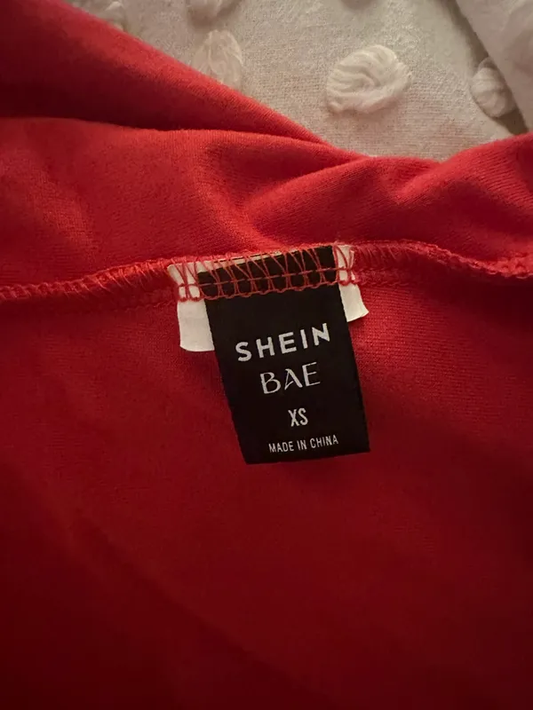 SheIn Red  Bodysuit - Image 2