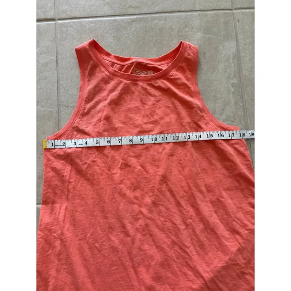 Southern‎ Tide Womens Medium Portia Sun Farer Sleeveless Dress Cotton Orange - Image 7