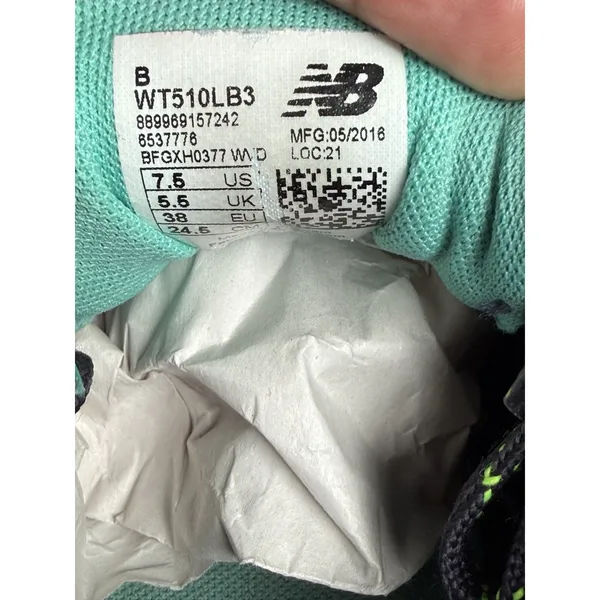 New Balance Womens 510 V3 WT510LB3 Gray Running Shoes Sneakers Size 7.5 B - Image 12
