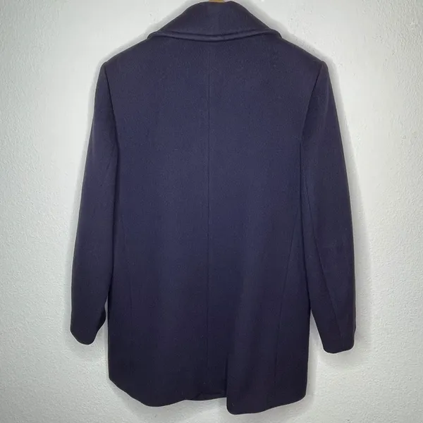 Talbot's Navy‎ Wool Coat - Image 2