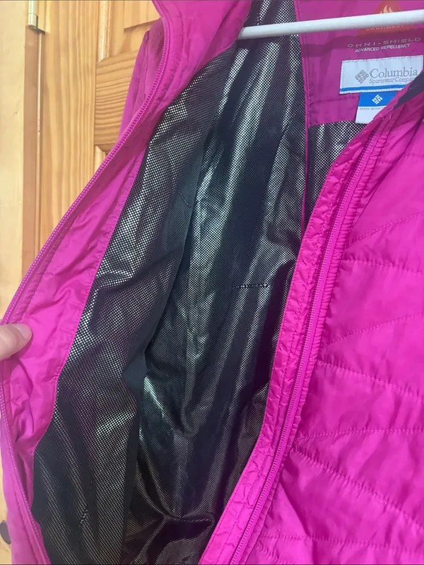 Columbia Size Small Vintage Y2K Pink Winter Jacket - Image 6