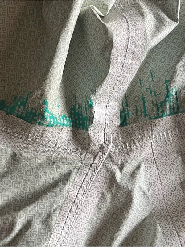 The North Face Steep Series Teal Hooded Full Zip Windbreaker Jacket S/P - Image 11