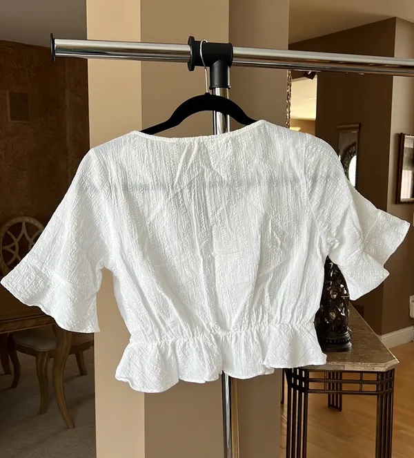 Just In White Top Size M - Image 6
