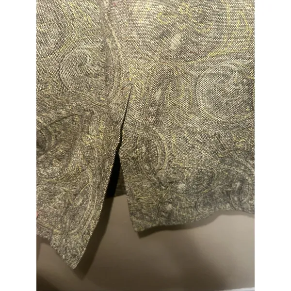 Karen Scott Paisley Print Button‎ Front Jacket Career Office Coat Size 14 - Image 7