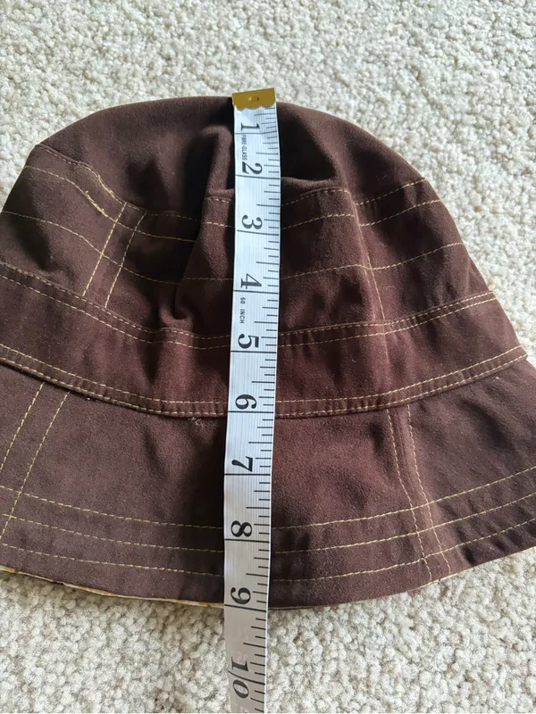 Steve Madden vintage Nordstrom Deadstock y2k 90s 2000s brown bucket hat NWT - Image 12