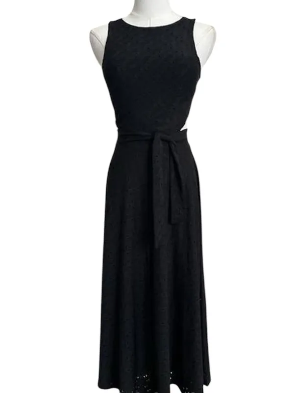 Anthropologie Hutch eyelet cut out midi dress - Image 5