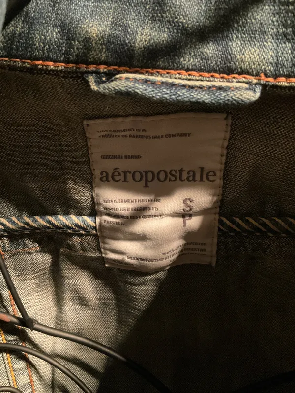 American Eagle Outfitters Medium-Wash Denim Jacket Sz. S - Image 2