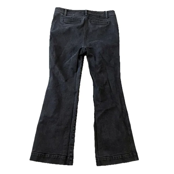 Talbots Women’s Jeans Pants 14‎ Flare Jean Acid Wash - Image 2