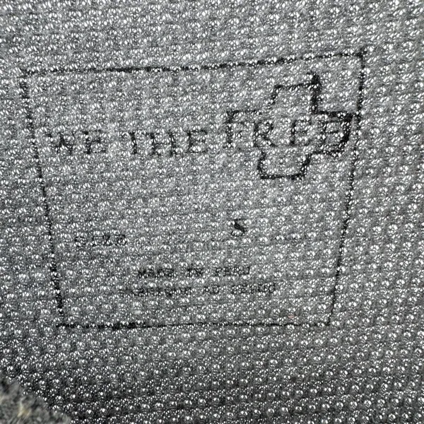 We The Free People Gray Waffle Knit Long‎ Sleeve Top Relaxed Fit - Image 2