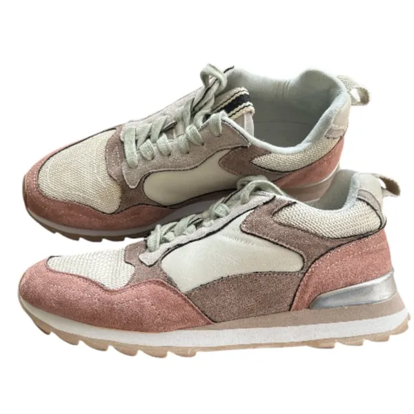 ShuShop Parker Mauve Suede Sneakers Neutral Shoes 7.5‎ - Image 2