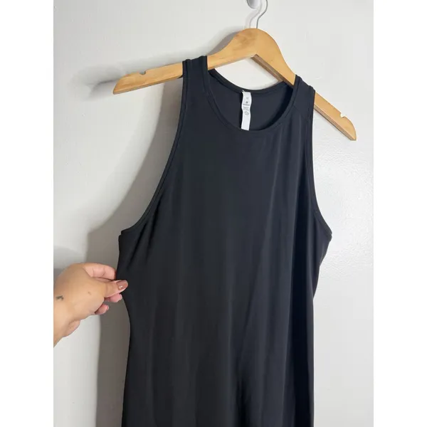Lululemon Get Going Dress Black Size‎ 10 W1BYPS Racerback Casual Resort Vacation - Image 11