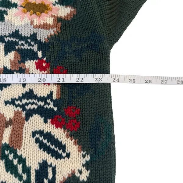 Laura Ashley Vintage Winter Motif 1993 Special Edition Sweater Jumper Size Large - Image 13