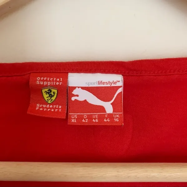 Like New Puma Ferrari Prancing Pony Tshirt - Image 5