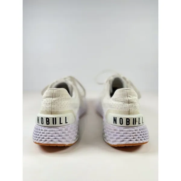 Nobull Adult Shoes White Allday Ripstop Athletic Running Sneaker Women 9.5 Men 8 - Image 6