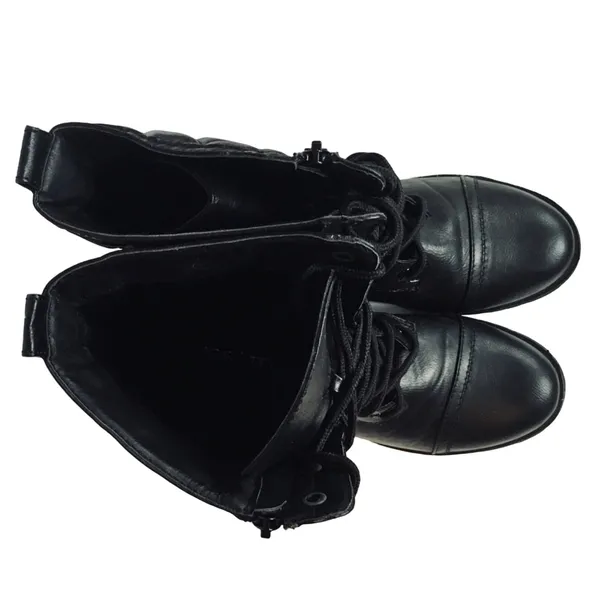 Kiss & Tell quilted combat boots - Image 6