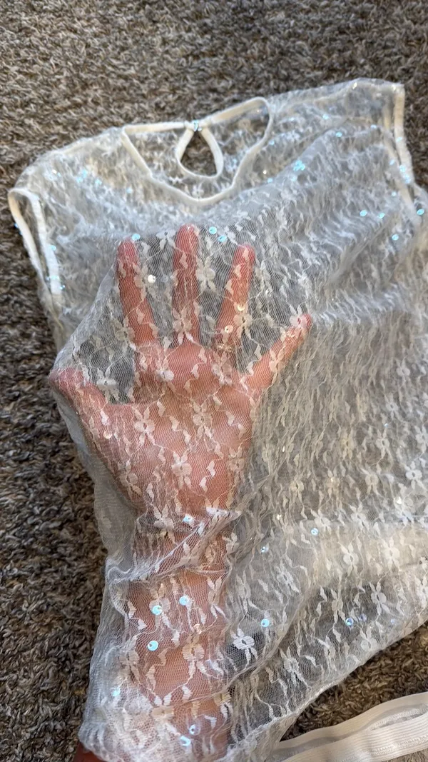 Boutique Sparkly see-through set - Image 5