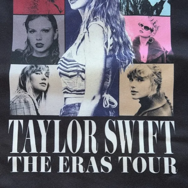 Taylor‎ Swift Black Eras Tour Tote Bag Sold Out - Image 3