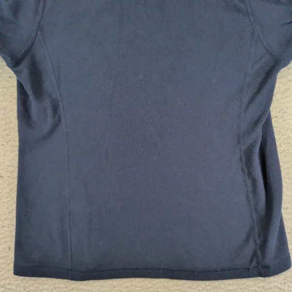 Patagonia Womens Micro D Quarter-Zip Fleece Pullover Navy Blue 26276 Size M - Image 9