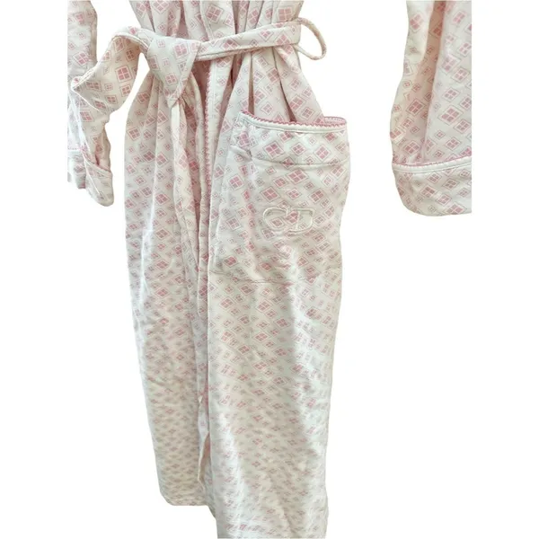 Christian Dior Vintage 100% Cotton Robe - Image 7