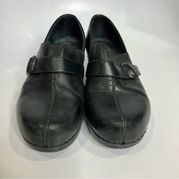 Dansko black leather clogs women’s size 37 6.5‎ classic work shoes professional - Image 2