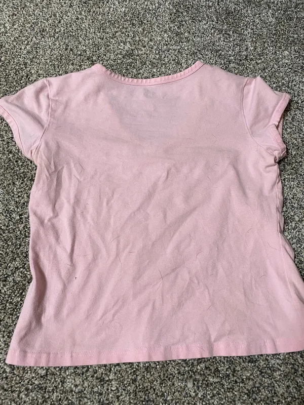 No Boundaries Pink Cap Sleeve V-Neck Tee 🌸 - Image 4
